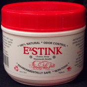 ExSTINK eliminates odors, it does not mask the odor! The gravel work great in the car!